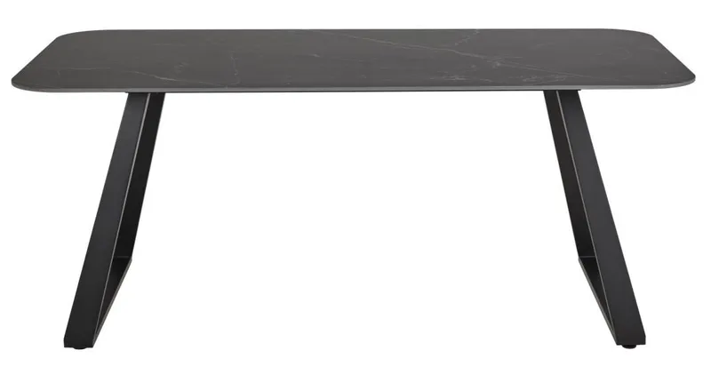 Valricus Matbord 180 cm Rektangulär - Svart - Möbler - Matplats - Matbord & köksbord