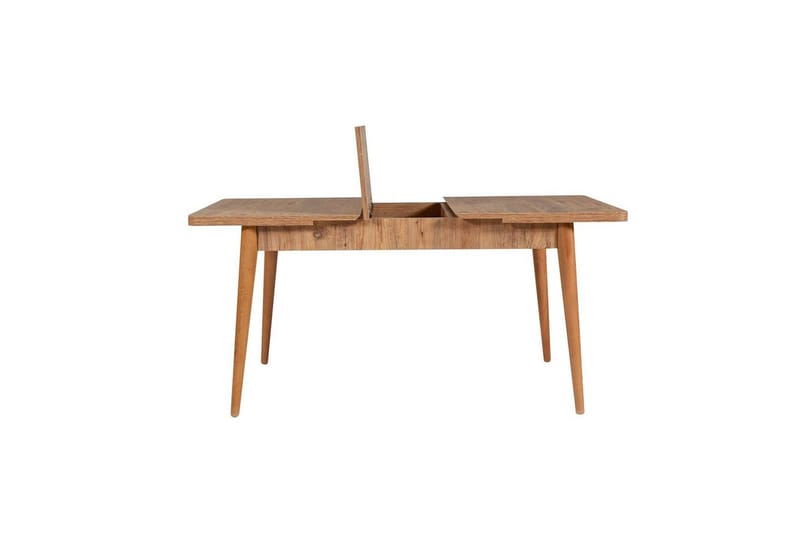 Valsot Matgrupp 129 cm Rektangulär - Natur/Grå - Möbler - Matplats - Matgrupp & matbord med stolar