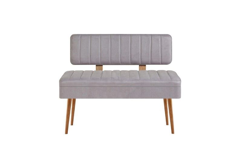 Valsot Matgrupp 129 cm Rektangulär - Natur/Grå - Möbler - Matplats - Matgrupp & matbord med stolar