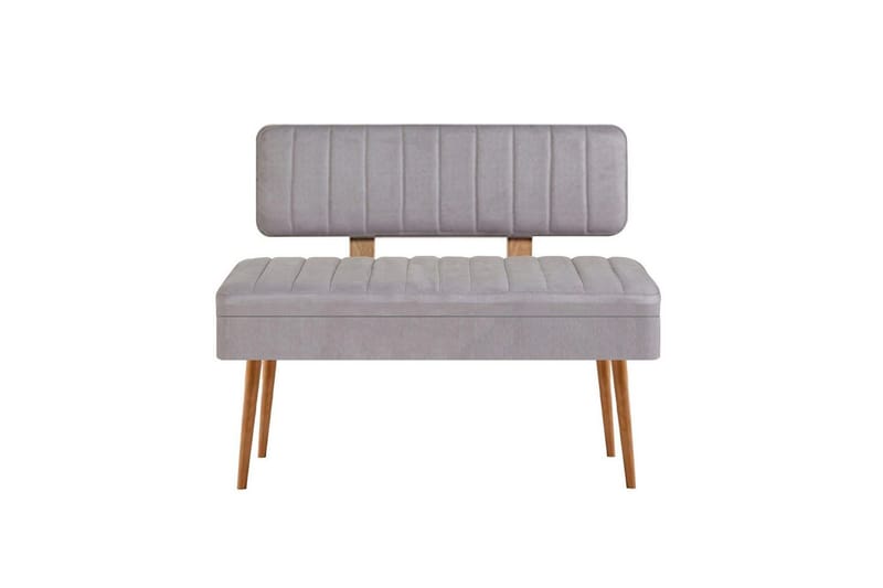 Valsot Matgrupp 129 cm Rektangulär - Natur/Grå - Möbler - Matplats - Matgrupp & matbord med stolar