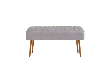 Valsot Matgrupp 129 cm Rektangulär - Natur/Grå - Möbler - Matplats - Matgrupp & matbord med stolar