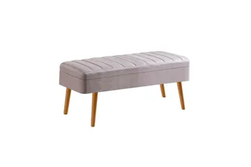 Valsot Matgrupp 129 cm Rektangulär - Natur/Grå - Möbler - Matplats - Matgrupp & matbord med stolar