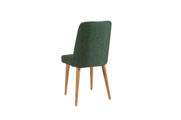 Valsot Matgrupp 129 cm Rektangulär - Natur/Grön - Möbler - Matplats - Matgrupp & matbord med stolar