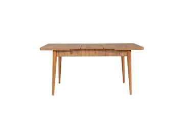 Valsot Matgrupp 129 cm Rektangulär - Natur/Grön - Möbler - Matplats - Matgrupp & matbord med stolar