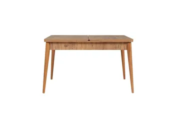 Valsot Matgrupp 129 cm Rektangulär - Natur/Grön - Möbler - Matplats - Matgrupp & matbord med stolar