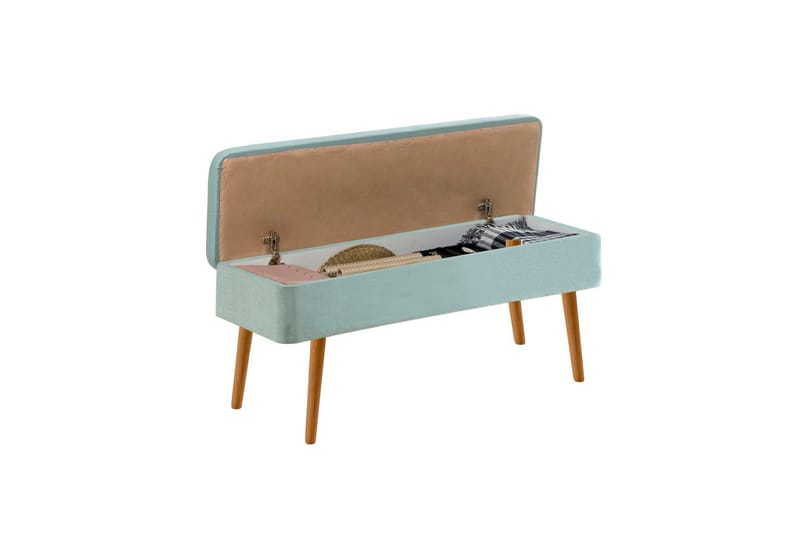 Valsot Matgrupp 129 cm Rektangulär - Natur/Grön - Möbler - Matplats - Matgrupp & matbord med stolar