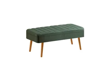 Valsot Matgrupp 129 cm Rektangulär - Natur/Grön - Möbler - Matplats - Matgrupp & matbord med stolar