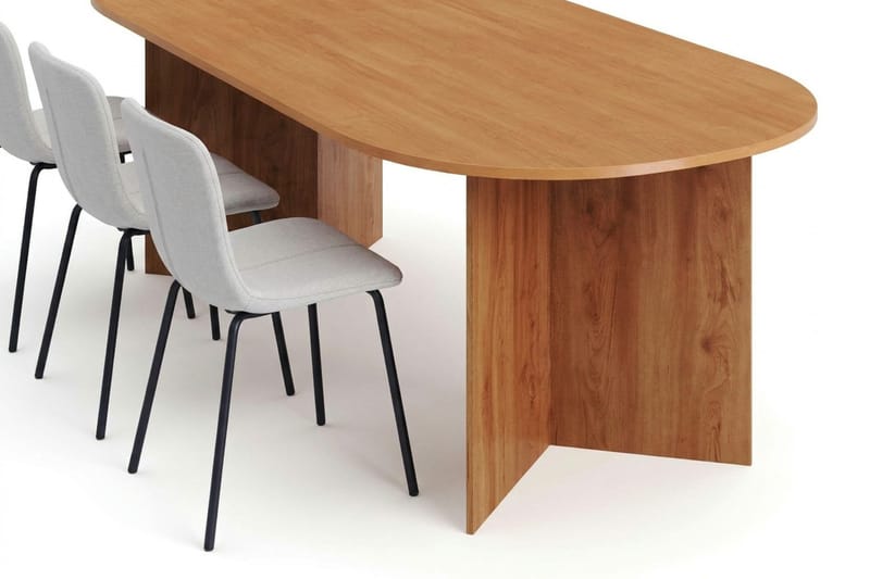 Vera Matgrupp rektangulärt 220 cm Ek med 6 Katy Matstolar - Ek - Möbler - Matplats - Matgrupp & matbord med stolar