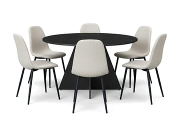 130 cm - Svartlaserad ek