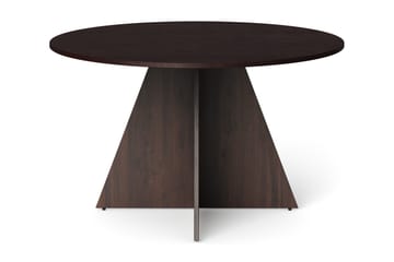 Vera Runt Matbord ø130 cm Fanér - Rökt ek - Möbler - Matplats - Matbord & köksbord