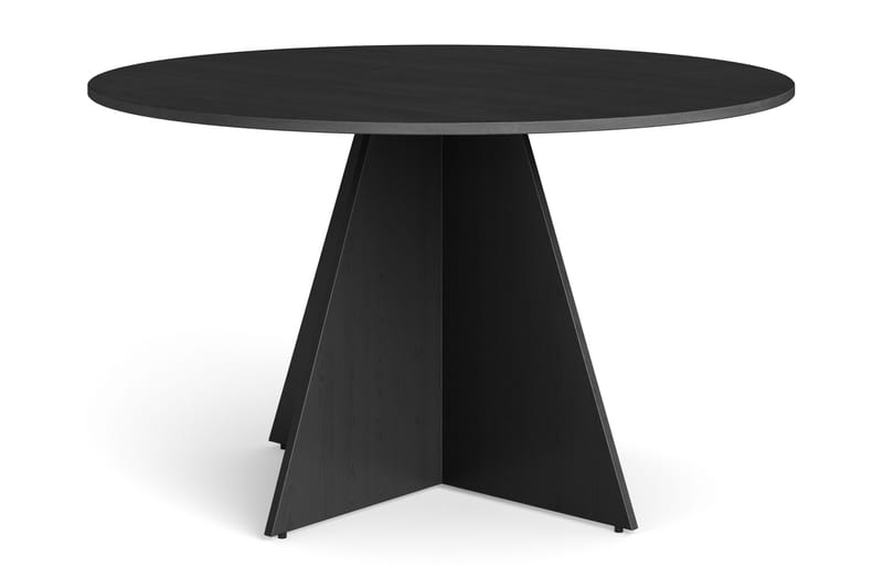 Vera Runt Matbord ø130 cm, Svart