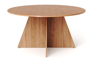 Vera Runt Matbord ø150 cm Fanér - Ek - Möbler - Matplats - Matbord & köksbord