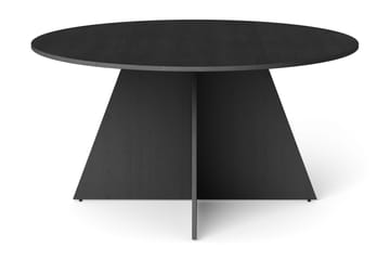 Vera Runt Matbord ø150 cm Fanér - Svartlaserad ek - Möbler - Matplats - Matbord & köksbord