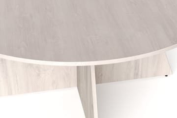Vera Runt Matbord ø150 cm Fanér - Vitlaserad ek - Möbler - Matplats - Matbord & köksbord