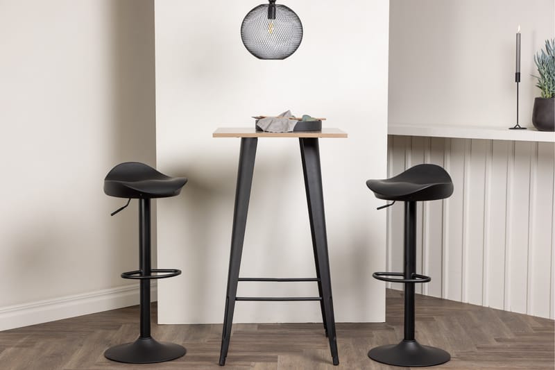 VESTERBY Matgrupp  60 cm Rektangulär Svart med 2 VENESTO Stolar - Möbler - Matplats - Matgrupp & matbord med stolar