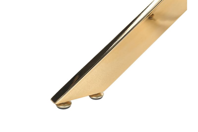 VINCENZO Matbord 70x120 cm Transparent/Guld - Möbler - Matplats - Matbord & köksbord