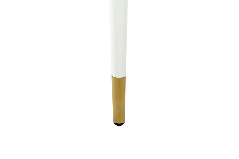 Wellon Litet Runt Matbord 80 cm med Marmor- och Metallutseende - Vit|Guld - Möbler - Matplats - Matbord & köksbord