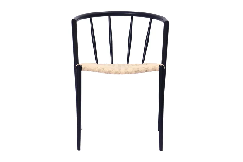 Winston Matstol - Beige / Metallben Svart - Möbler - Matplats - Matstol & köksstol