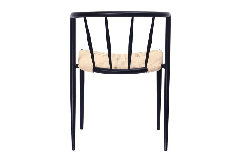 Winston Matstol - Beige / Metallben Svart - Möbler - Matplats - Matstol & köksstol