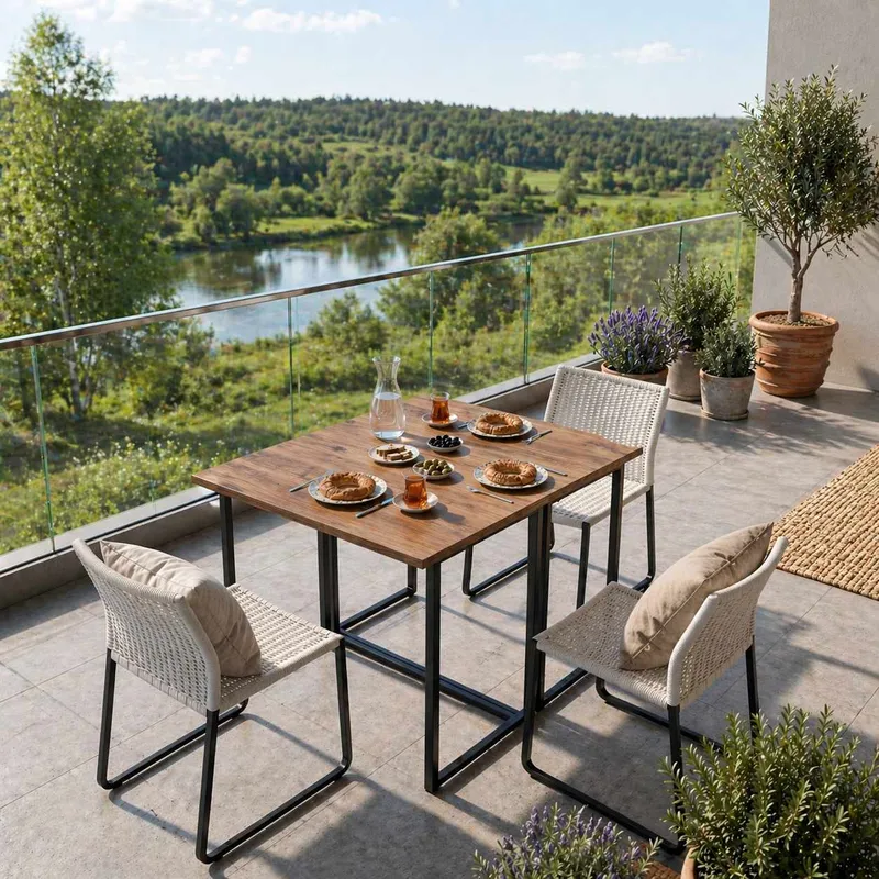 Xenor Fällbord 90x75x80 cm - Atlantic Pine - Möbler - Matplats - Klaffbord