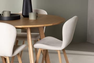 Yakidon Matbord 120 cm med 4 Lilja Matstol - Möbler - Matplats - Matgrupp & matbord med stolar