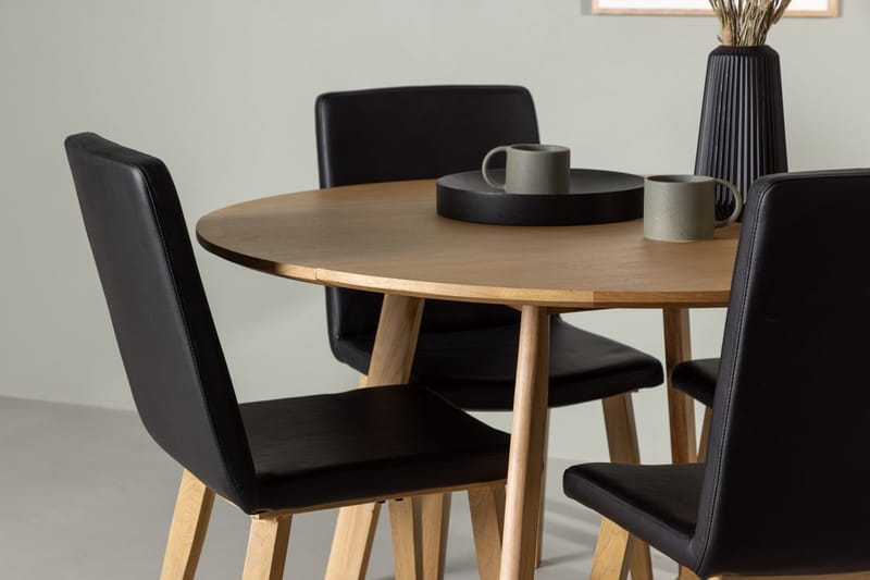 Yakidon Matbord 120 cm med 4 Today Matstol - Möbler - Matplats - Matgrupp & matbord med stolar