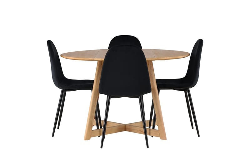Yakidon Matbord 120 cm med 4 Polar Köksstol - Möbler - Matplats - Matgrupp & matbord med stolar