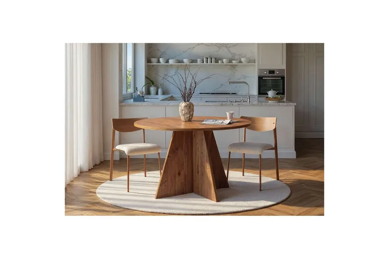 Zalen Matbord 120 cm - Beige - Möbler - Matplats - Matbord & köksbord