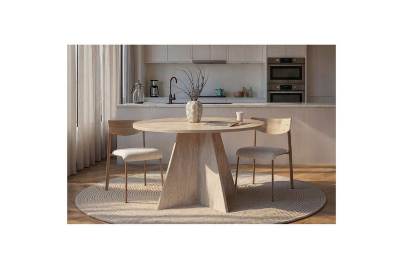 Zalen Matbord 120 cm - Beige - Möbler - Matplats - Matbord & köksbord