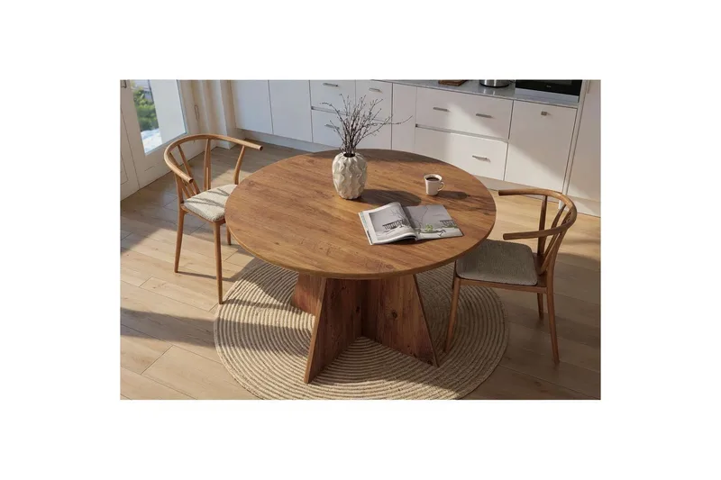 Zalen Matbord 120 cm - Beige - Möbler - Matplats - Matbord & köksbord