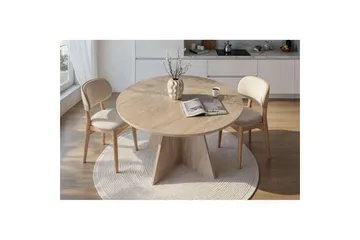 Zalen Matbord 120 cm - Beige - Möbler - Matplats - Matbord & köksbord