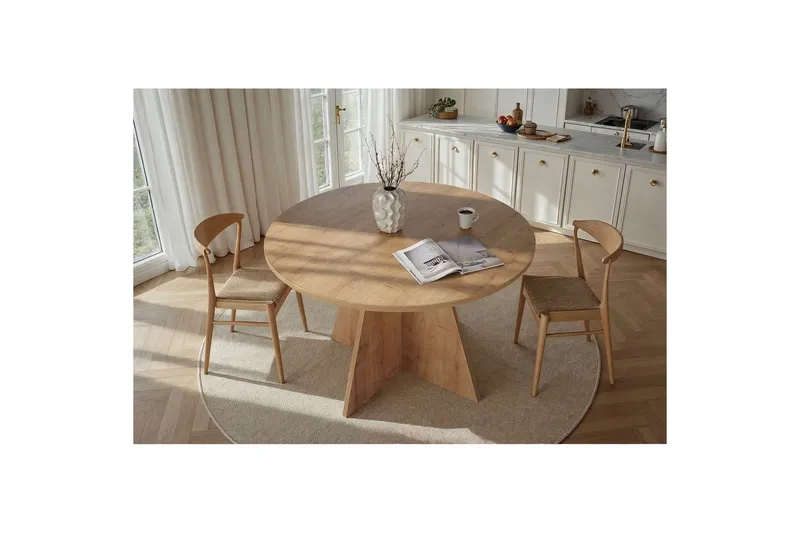 Zalen Matbord 120 cm - Brun - Möbler - Matplats - Matbord & köksbord