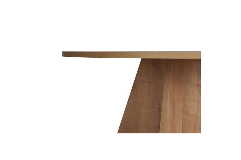 Zalen Runt Matbord 120 cm med Trä- och Ekutseende - Brun - Möbler - Matplats - Matbord & köksbord