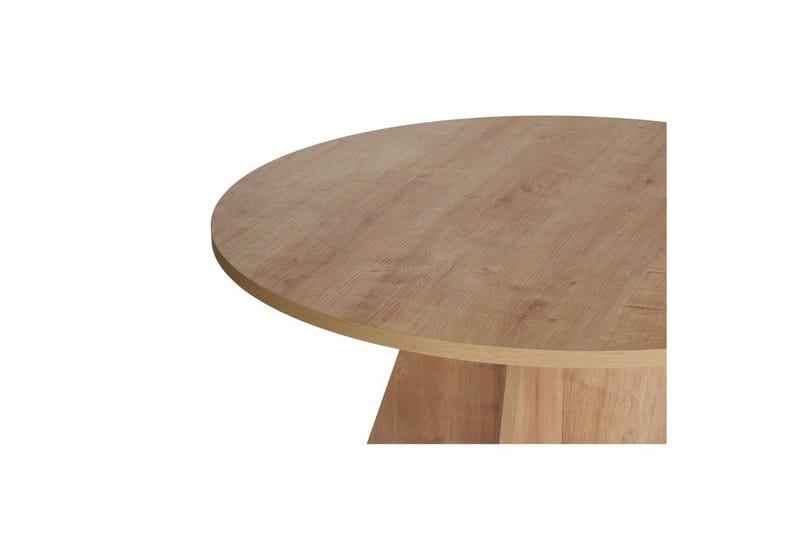 Zalen Runt Matbord 120 cm med Trä- och Ekutseende - Brun - Möbler - Matplats - Matbord & köksbord
