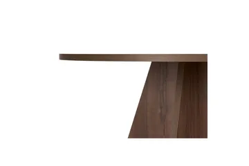 Zalen Runt Matbord 120 cm med Trä- och Valnötsutseende - Brun - Möbler - Matplats - Matbord & köksbord