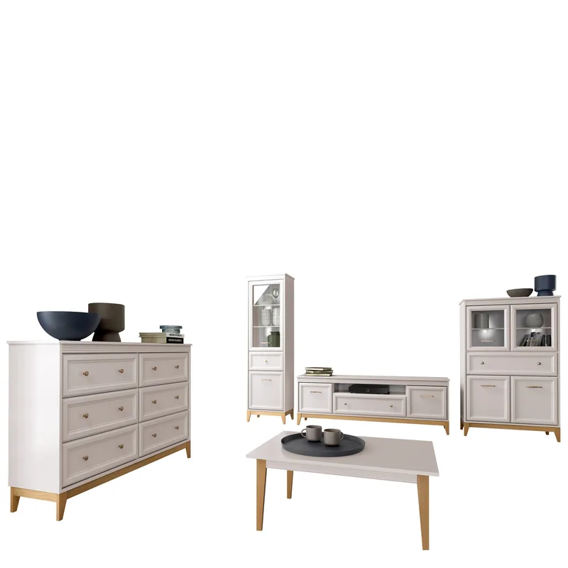 Zeylor Möbelset för Vardagsrum med Belysning