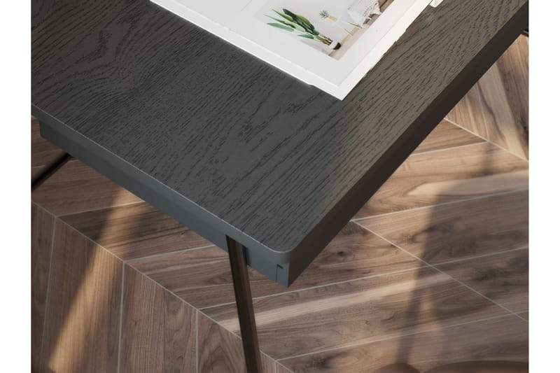 Aditiya Skrivbord 67x135 cm - Svart - Möbler - Hemmakontor - Skrivbord