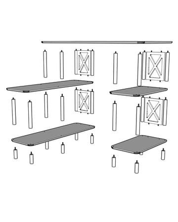 Akiliano Skrivbord 145 cm - Ek - Möbler - Hemmakontor - Skrivbord