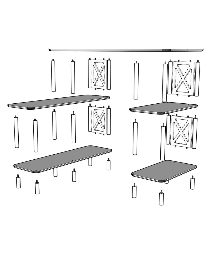 Akiliano Skrivbord 145 cm - Ek - Möbler - Hemmakontor - Skrivbord
