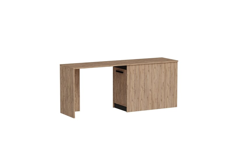 Akser Skrivbord 47x180 cm - Brun/Antracit - Möbler - Hemmakontor - Skrivbord