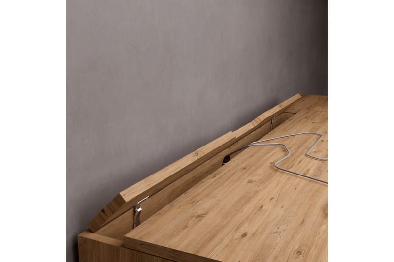 Atlas Skrivbord 55x120 cm - Brun - Möbler - Hemmakontor - Skrivbord