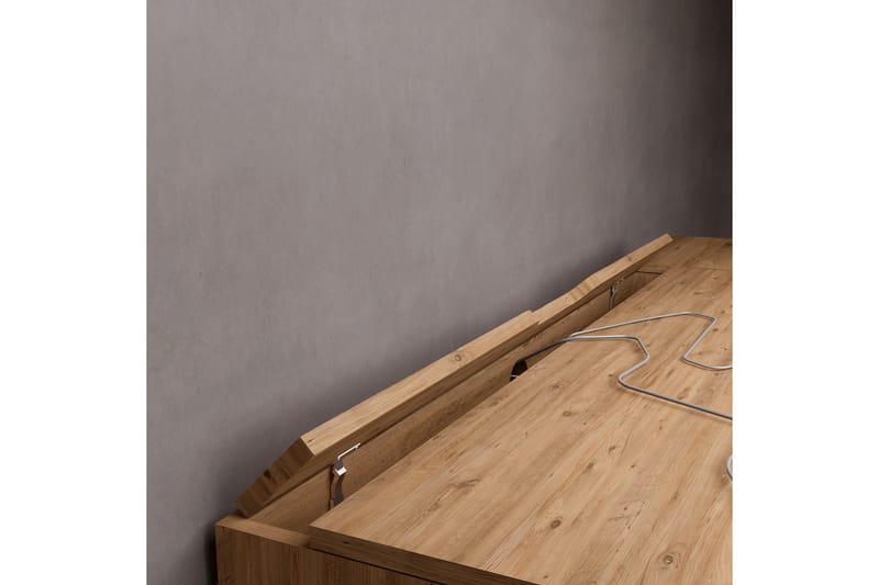 Atlas Skrivbord 55x160 cm - Brun - Möbler - Hemmakontor - Skrivbord