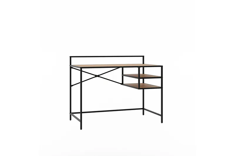 Avalyn Skrivbord 56,8x110 cm, Svart/Beige