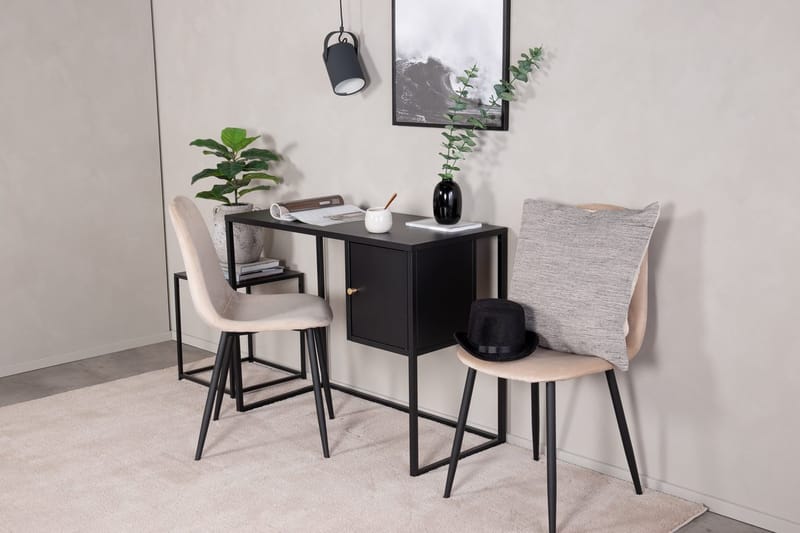 Bakal Skrivbord 95 cm - svart - Möbler - Hemmakontor - Skrivbord