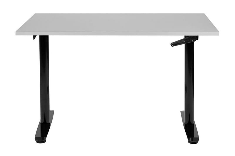Banner Skrivbord 72x120 cm - Grå/Svart - Möbler - Hemmakontor - Skrivbord