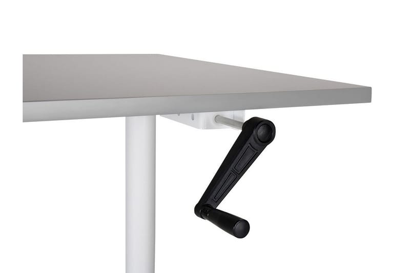 Banner Skrivbord 72x120 cm - Grå/Vit - Möbler - Hemmakontor - Skrivbord