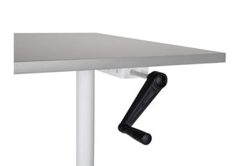 Banner Skrivbord 72x120 cm - Grå/Vit - Möbler - Hemmakontor - Skrivbord