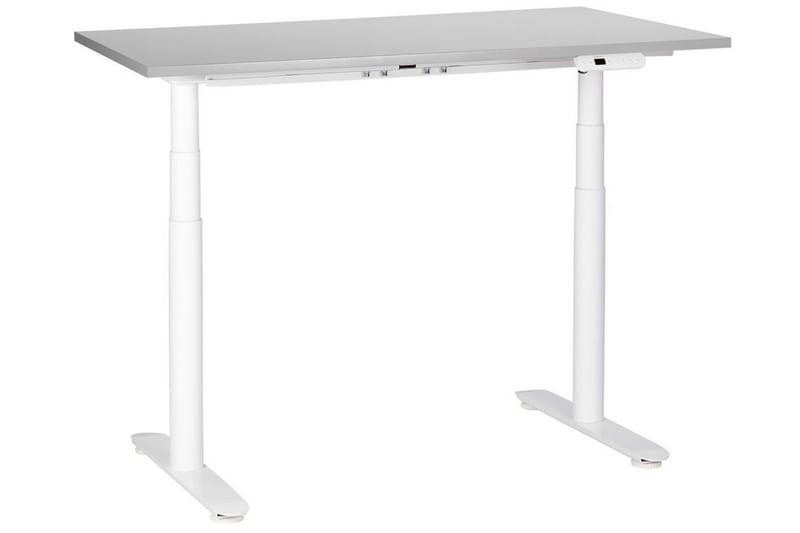 Banner Skrivbord 72x120 cm - Grå/Vit - Möbler - Hemmakontor - Skrivbord