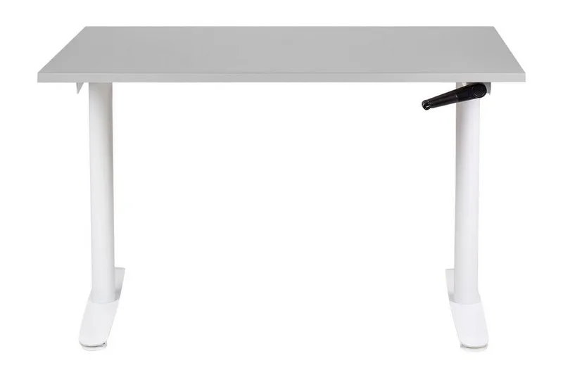 Banner Skrivbord 72x120 cm - Grå/Vit - Möbler - Hemmakontor - Skrivbord