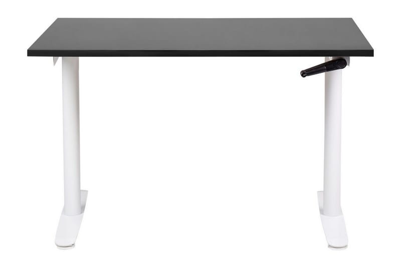 Banner Skrivbord 72x120 cm - Svart/Vit - Möbler - Hemmakontor - Skrivbord